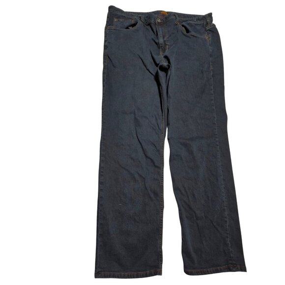 Tommy Bahama Jeans Mens Size 42 X 30 Straight Leg Mid Rise Dark Wash Denim Pants - Picture 2 of 6